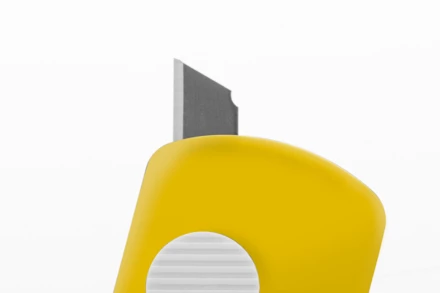 Parcelo nóż do papieru / brelok - żółty (NAD-AP809622-02)