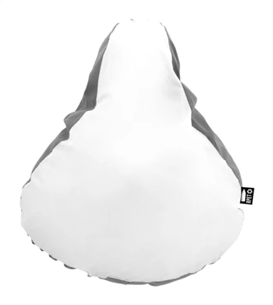 Lumiride odblaskowy pokrowiec na siodełko RPET - biały (NAD-AP844076-01)