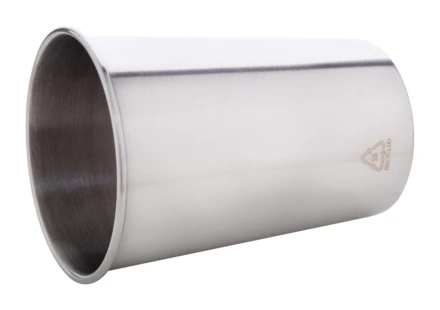 Redisha Mono kubek ze stali nierdzewnej z recyklingu - srebrny (NAD-AP800564)