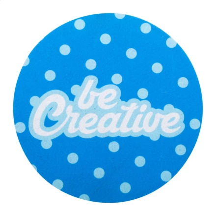 CreaFelt Cursor Round podkładka pod mysz RPET - biały (NAD-AP716808)