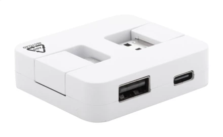 Rahubu USB hub RABS - biały (NAD-AP864037-01)