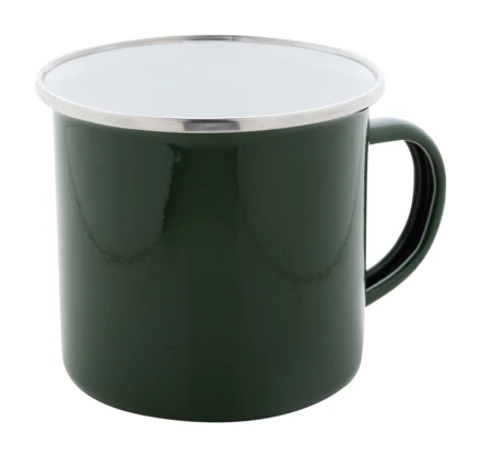 Enavint kubek emaliowany - ciemno zielony (NAD-AP808123-07A)