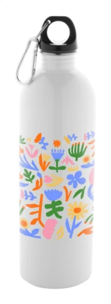 Pressuto XL butelka z ze stali nierdzewnej z recyklingu - biały (NAD-AP808231-01)