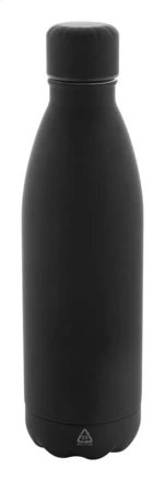 Refill Soft butelka z ze stali nierdzewnej z recyklingu - czarny (NAD-AP808162-10)