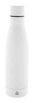 Rubbar butelka ze stali nierdzewnej z recyklingu - biały (NAD-AP808163-01)