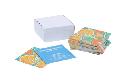 Visicard Square personalizowane wizytówki - biały (NAD-AP716891)