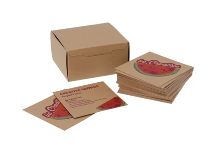 Visicard Square Eco personalizowane wizytówki - naturalny (NAD-AP716892)