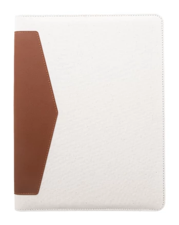 Carbasa A4 teczka na dokumenty z płótna pochodzącego z recyklingu - naturalny (NAD-AP808295-00)