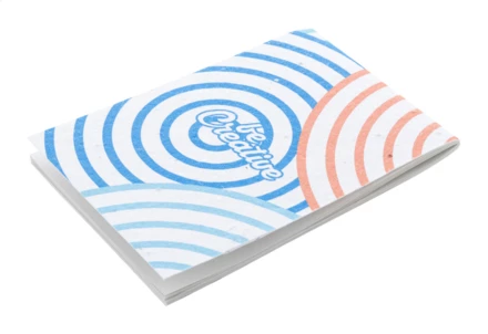 CreaNote Mini Seed niestandardowy notatnik z papieru nasiennego - biały (NAD-AP716890)