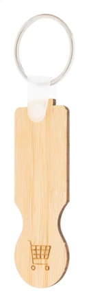 BooCart żeton do wózka / brelok - naturalny (NAD-AP808203)