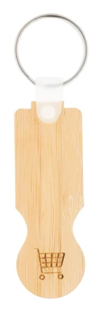 BooCart żeton do wózka / brelok - naturalny (NAD-AP808203)