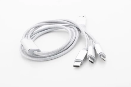 Ralong kabel USB do ładowania - srebrny (NAD-AP864059-21)