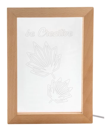 Woodiframe trofeum podświetlane - naturalny (NAD-AP716910)