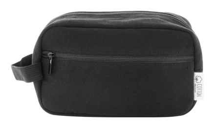 Rebyss Beauty kosmetyczka z płótna poddanego recyklingowi - czarny (NAD-AP808298-10)