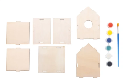 Titmice Domek dla ptaków DIY - naturalny (NAD-AP808157)