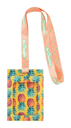 Subyard Badge Niestandardowa smycz sublimacyjna - biały (NAD-AP716908)