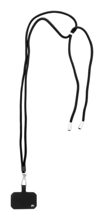 Corphon smycz RPET z uchwytem na telefon - czarny (NAD-AP800596-10)