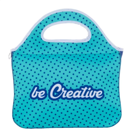 BentoBag personalizowana torba na lunch RPET - biały (NAD-AP716785)