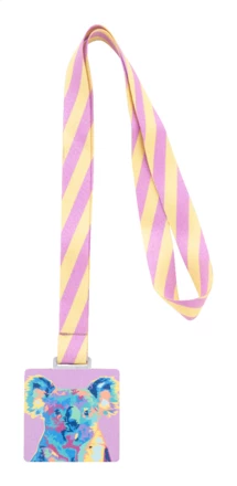 Subdal Shine Square personalizowany medal - biały (NAD-AP716844)