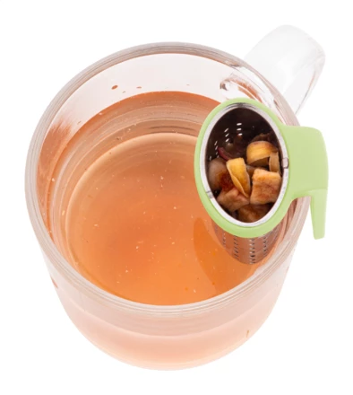 Leaflet zaparzacz do herbaty - limonkowy (NAD-AP800188-71)