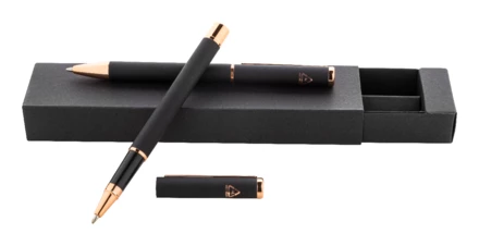 Rossy zestaw piśmienniczy - czarny (NAD-AP808180-10)