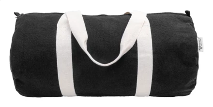 Rekan Duff torba sportowa z recyklingowanego płótna - czarny (NAD-AP800131-10)