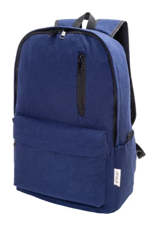 Recabak plecak z recyklingowanego płótna - niebieski (NAD-AP800128-06)