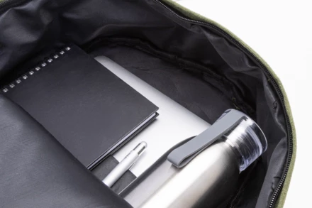 Recabak plecak z recyklingowanego płótna - zielony (NAD-AP800128-07)