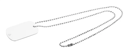Delta Naszyjnik z identyfikatorem / nieśmiertelnik - srebrny (NAD-AP800090-21)