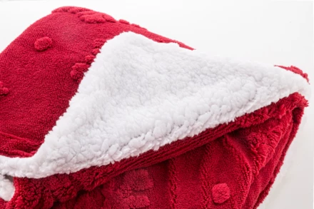 Valsatra Koc świąteczny RPET - burgund (NAD-AP861013-08)