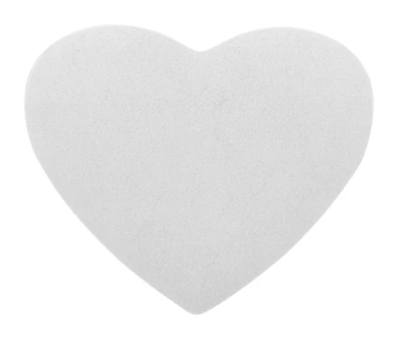 CreaFelt Cursor Love Podkładka pod mysz RPET - biały (NAD-AP716913)