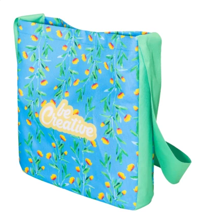 SuboBag Messenger personalizowana torba na ramię RPET - biały (NAD-AP716946)