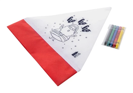 Julfar Hat Czapka mikołaja do kolorowania - biały (NAD-AP800037)