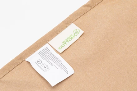 Chepex fartuch z bawełny z recyklingu - naturalny (NAD-AP800089-00)