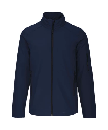 KA401 3-warstwowy softshell - ciemno niebieski (NAD-AP59042-06A_L)