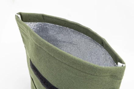 Rekan Cool torba termiczna z recyklingowanego płótna - zielony (NAD-AP800122-07)