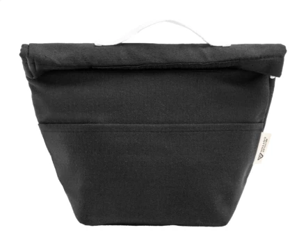 Rekan Cool torba termiczna z recyklingowanego płótna - czarny (NAD-AP800122-10)