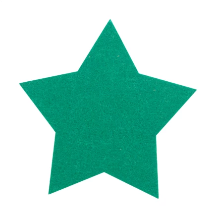 Vagnes Zestaw podkładek świątecznych RPET - zielony (NAD-AP800115-07)