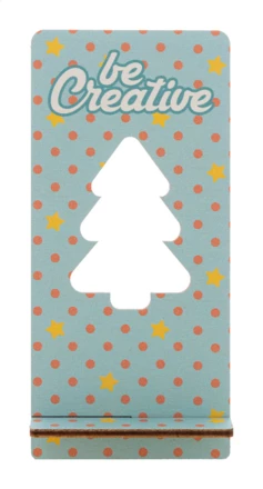 Kannykka Creative Świąteczny uchwyt na telefon, choinka - naturalny (NAD-AP716835-A)