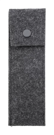 Refelt Pen etui na długopisy RPET - ciemno szary (NAD-AP800067-80)