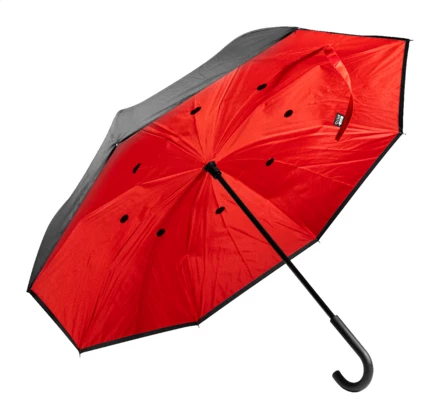 Raura Parasol odwracalny RPET - czerwony (NAD-AP800103-05)