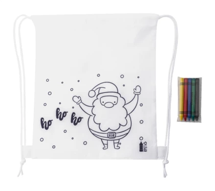 Julfar Bag B Worek ze sznurkami do kolorowania - biały (NAD-AP800036)