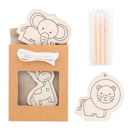 Handala zestaw do kolorowania - naturalny (NAD-AP800070)