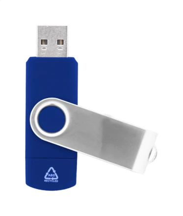 TwistDrive Plus Pendrive USB OTG RABS - niebieski (NAD-AP864123-06_8GB)