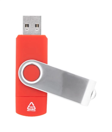 TwistDrive Plus Pendrive USB OTG RABS - czerwony (NAD-AP864123-05_16GB)