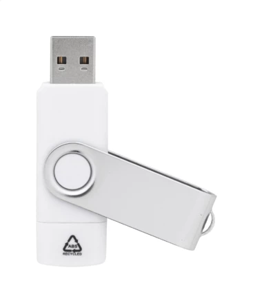 TwistDrive Plus Pendrive USB OTG RABS - biały (NAD-AP864123-01_32GB)