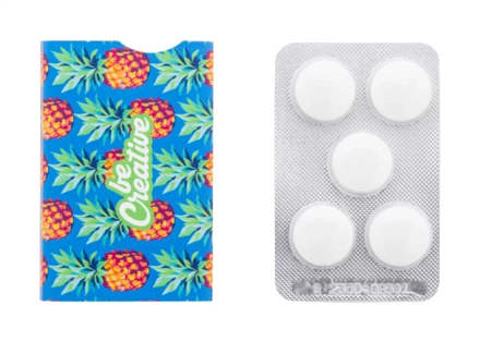 CreaMint 5 personalizowane miętówki - biały (NAD-AP716964)