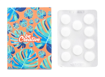 CreaMint 10 personalizowane miętówki - biały (NAD-AP716966)