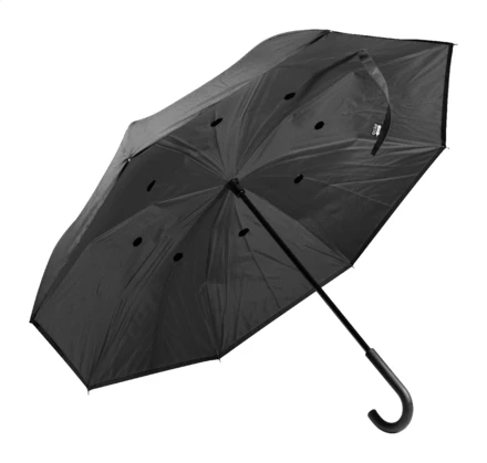 Raura Parasol odwracalny RPET - czarny (NAD-AP800103-10)