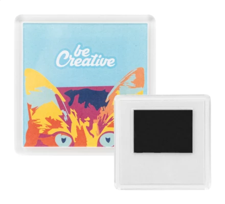 PrintMag Square magnes na lodówkę - biały (NAD-AP716985)